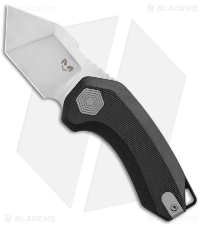 Damned Designs Ryu Liner Lock Knife Black G-10 (2" SW)