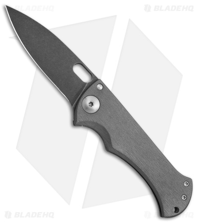 John Gray Knives Custom Bloodshark Frame Lock Knife Ti Blade (3.25