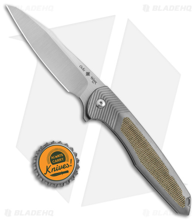 Ochs Worx Solarstorm EDX Frame Lock Knife Micarta Blade HQ