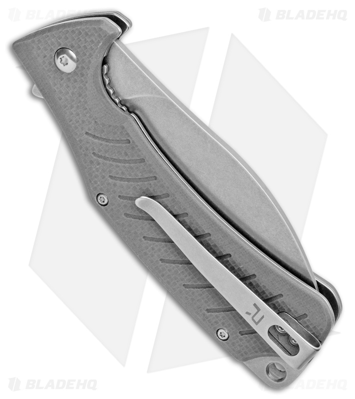 REVO Ness - Manual Folding Knife | Gray G-10 | Blade HQ