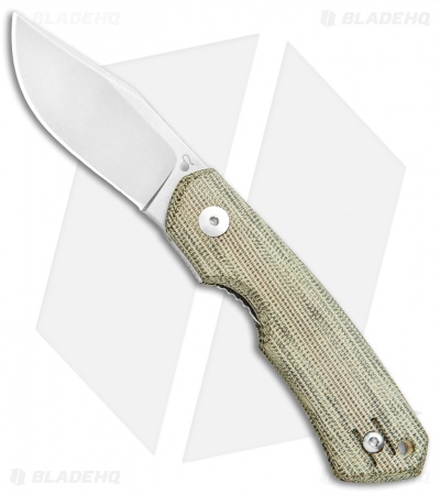 The Vox Dapper Knife by Blade HQ | Green Micarta *DISC*