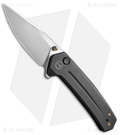 WE Knife Co. Culex Button Lock Knife Black Titanium (3" BB) 21026B-3