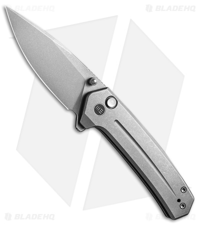 WE Knife Co. Culex Button Lock Knife Gray Titanium (3" SW) 21026B-1