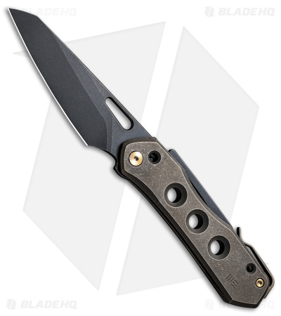 WE Knife Co. SNECX Vision R Superlock Knife Bronze Titanium (3.5" Black SW)