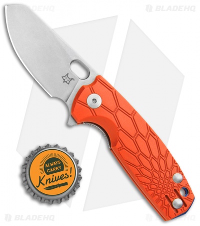 Fox Knives Baby Core - Liner Lock Knife | Orange/Stonewash | Blade HQ