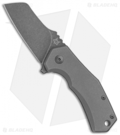Fox Knives Italico  Frame Lock Knife Acid Wash Titanium (2.3" SW M390)