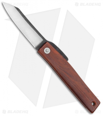 Higonokami Mokuzai Folding Knife Rosewood  (2.75