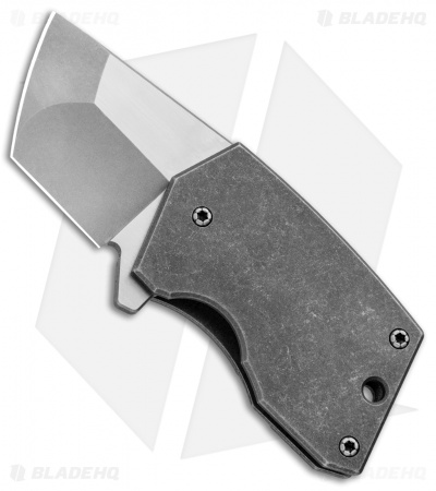 Menovade STUB Gen3 Frame Lock Knife Titanium (1.75" Stonewash)
