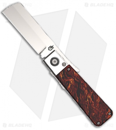 Gerber Jukebox Front Flipper Liner Lock Knife Tortoise (2.75" Satin)