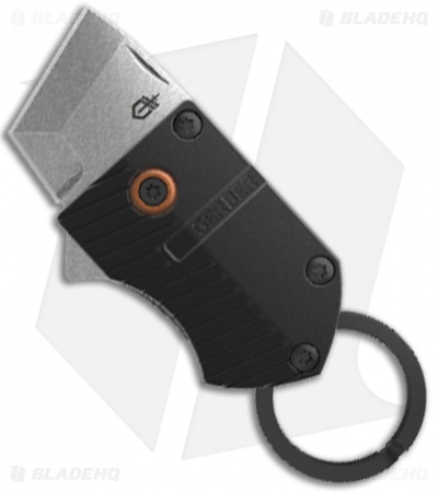 Gerber Key Note Compact Key Chain Knife Black Aluminum (1" Satin)
