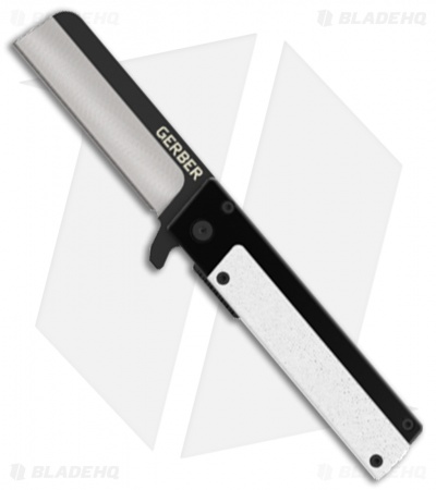 Gerber Quadrant Flipper Frame Lock Knife White G-10 (Two-Tone)