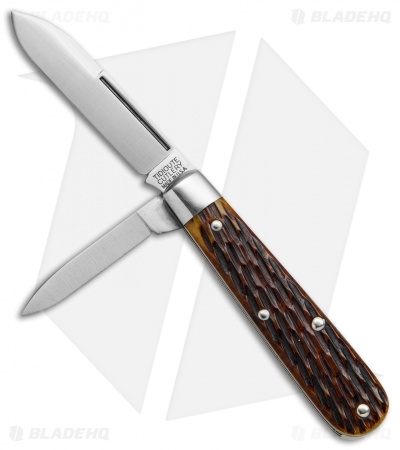 GEC #14 Tidoute Boy's Knife 2.325" Yellow Jigged Bone 142216