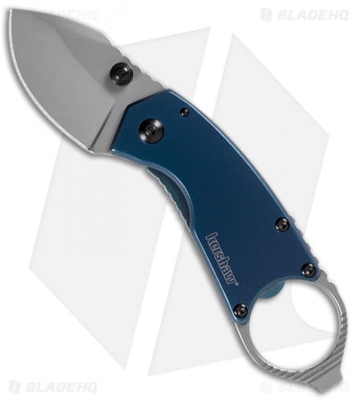 Kershaw Antic Frame Lock Knife Blue (1.75" Bead Blast) 8710