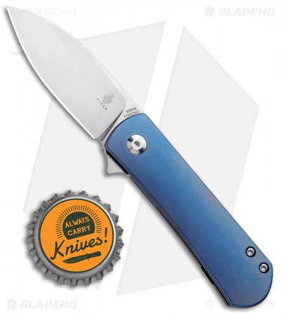 Kizer Laconico Yorkie - Frame Lock Flipper Knife | Blue | Blade HQ