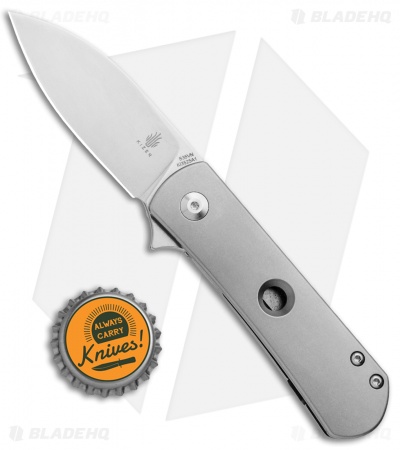 Kizer Laconico Yorkie - Frame Lock Flipper Knife | Gray | Blade HQ