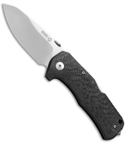 LionSteel TM1 Blue Micarta Reverse Tanto Black Sleipner