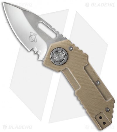 Mantis Wile E Coyote Liner Lock Knife (2.375" Serr) MT-9d