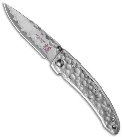 Mcusta Tsuchi Small Knife Stainless Steel | Clad Damascus | Blade HQ