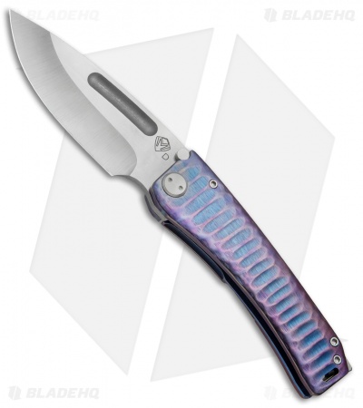 Medford Marauder-H Frame Lock Knife Black Titanium (4.25" Satin) MKT