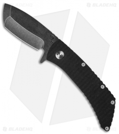 Medford TFF-2 Flipper Frame Lock Knife Black G-10 (4
