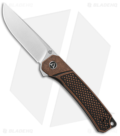 QSP Osprey Liner Lock Knife Stonewashed Copper (3.25
