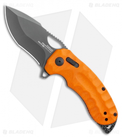 SOG Kiku XR LTE Knife Orange G-10 (3" Gray) 12-27-03-57