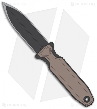 SOG Pentagon FX Covert Fixed Blade Knife Flat Dark Earth (3.5