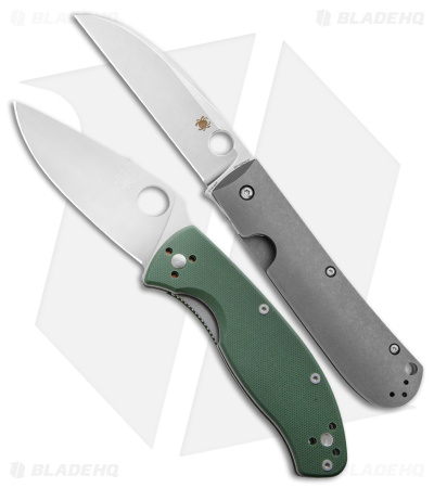 Spyderco SwayBack Frame Lock Knife (3.53" Stonewash XHP) C249TIP