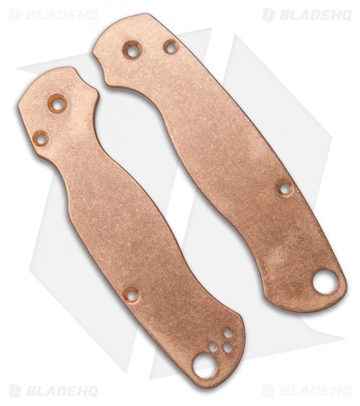 Flytanium Classic Copper Scales for Spyderco Paramilitary 2 Knife *DISC*