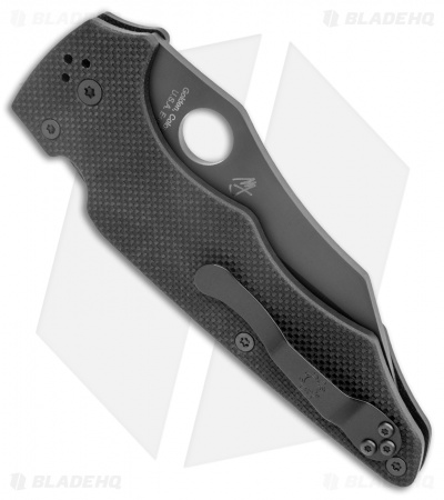 Spyderco YoJumbo | Compression Lock Knife | Black G-10 + Black | BHQ