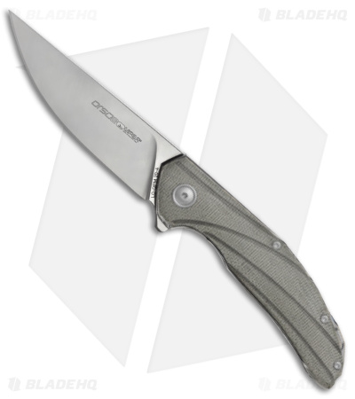 Viper Knives Anso Orso 2 Frame Lock Knife Green Canvas (3.4" SW) V5998CG