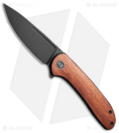 WE Knife Co. Saakshi Liner Lock Knife Cuibourtia Wood (3.3" Black SW)