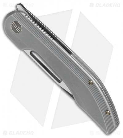 We Knife Co. Slipstream Frame Lock Knife Gray Ti (3.75