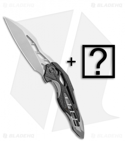 WE Knife Co. Isham Arrakis Folding Knife 906CF-C + Mystery CIVIVI Knife