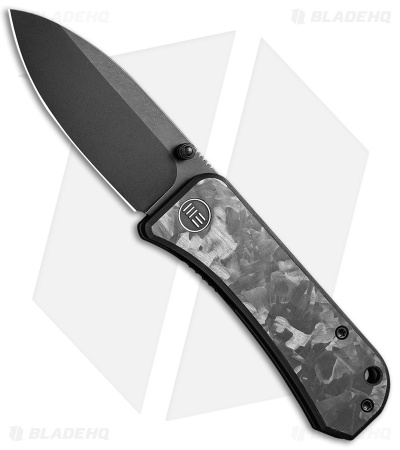 WE Knife Co. Banter Liner Lock Knife Marble Carbon Fiber (2.9" Black SW) 2004H