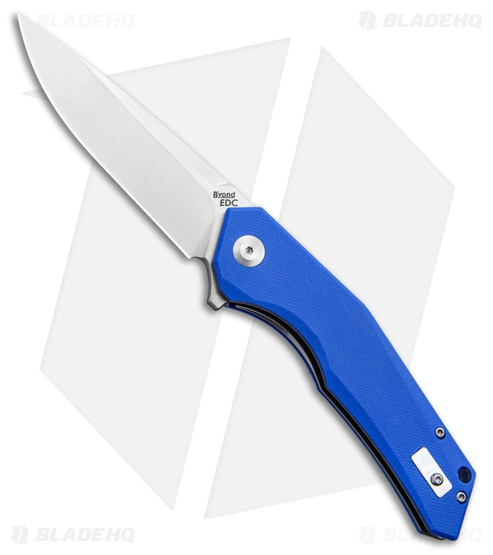 B'yond EDC Arch Liner Lock Knife Blue G-10 (3" Stonewash) SA1901DG-BL ...