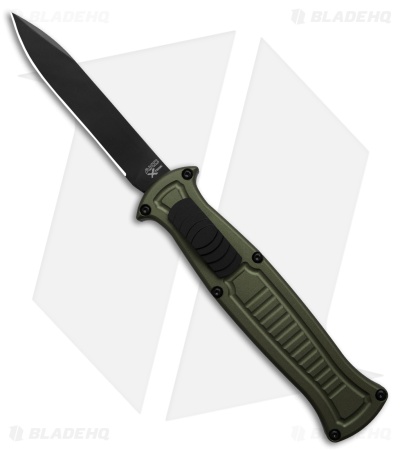 AKC X-treme EVO R OTF Automatic Knife Green Aluminum (3.5