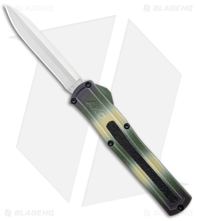 AKC F-20 D/A Spear Point OTF Automatic Knife Camo (3.55" Satin)