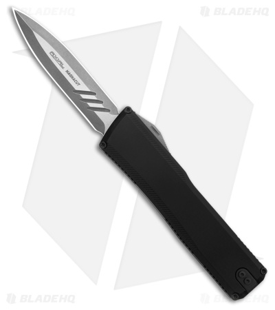Axial Shift MagnaCut D/A OTF Automatic Knife Black Aluminum (3.5