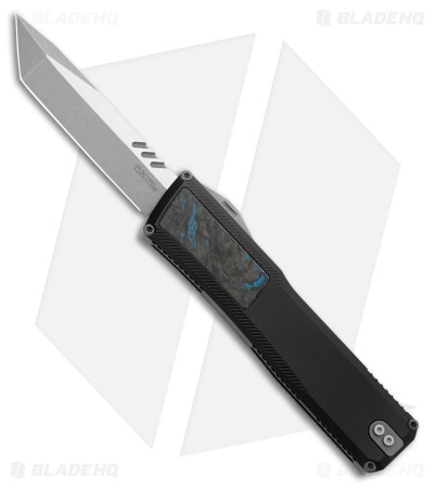 Axial Shift Gen III Tanto OTF Knife Black Al + Dark Matter Blue CF (3.5