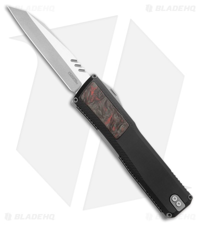 Axial Shift Gen III Wharncliffe OTF Knife Black Al + Dark Matter Red (3.5