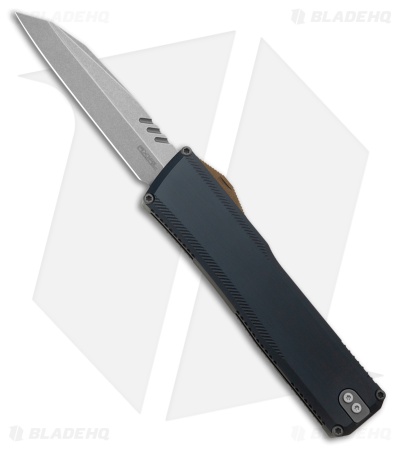 Axial Shift Gen III Wharncliffe OTF Knife Navy Blue Al/Gold (3.5