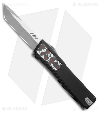 Axial Shift Gen III Tanto OTF Automatic Knife Black Al + Nebula CF (3.5" SW)