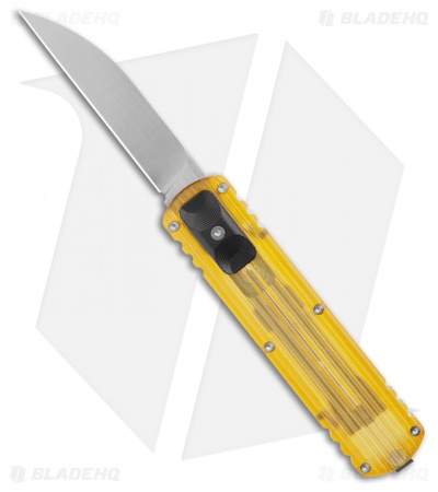 D Rocket Designs Zulu Wharncliffe D/A OTF Automatic Knife Ultem (2.8
