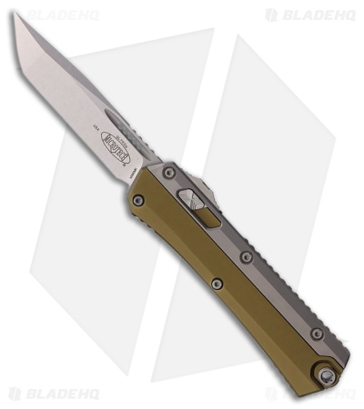 Microtech Glykon T/E OTF Automatic Knife OD Green Aluminum/Ti (3.75