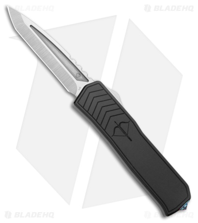 Medford Merc-1 OTF Automatic Praetorian Knife Black Aluminum (3.75" Tumbled)