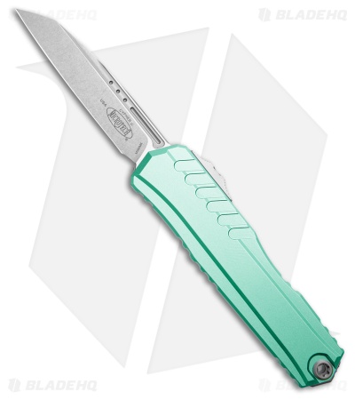 Microtech Cypher II S/E OTF Knife Turquoise (3.5" SW)1241-10TQ