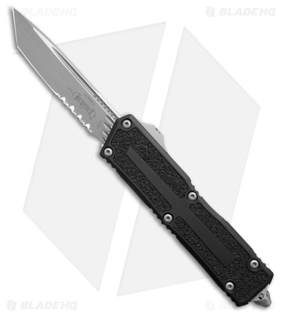 Microtech Scarab II Gen III T/E OTF Automatic Knife Black Al (4