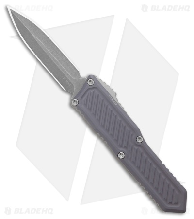 Guardian Tactical GTX-025 D/E Dagger OTF Knife Gurple Gray Aluminum (2.75" SW)