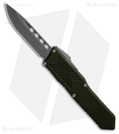 Guardian Tactical GTX-025 OD Green OTF Automatic Knife (2.5" Stonewash)
